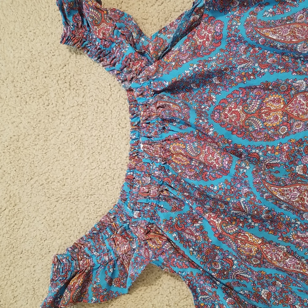 Paisley Print Dress - Picture 2 of 4